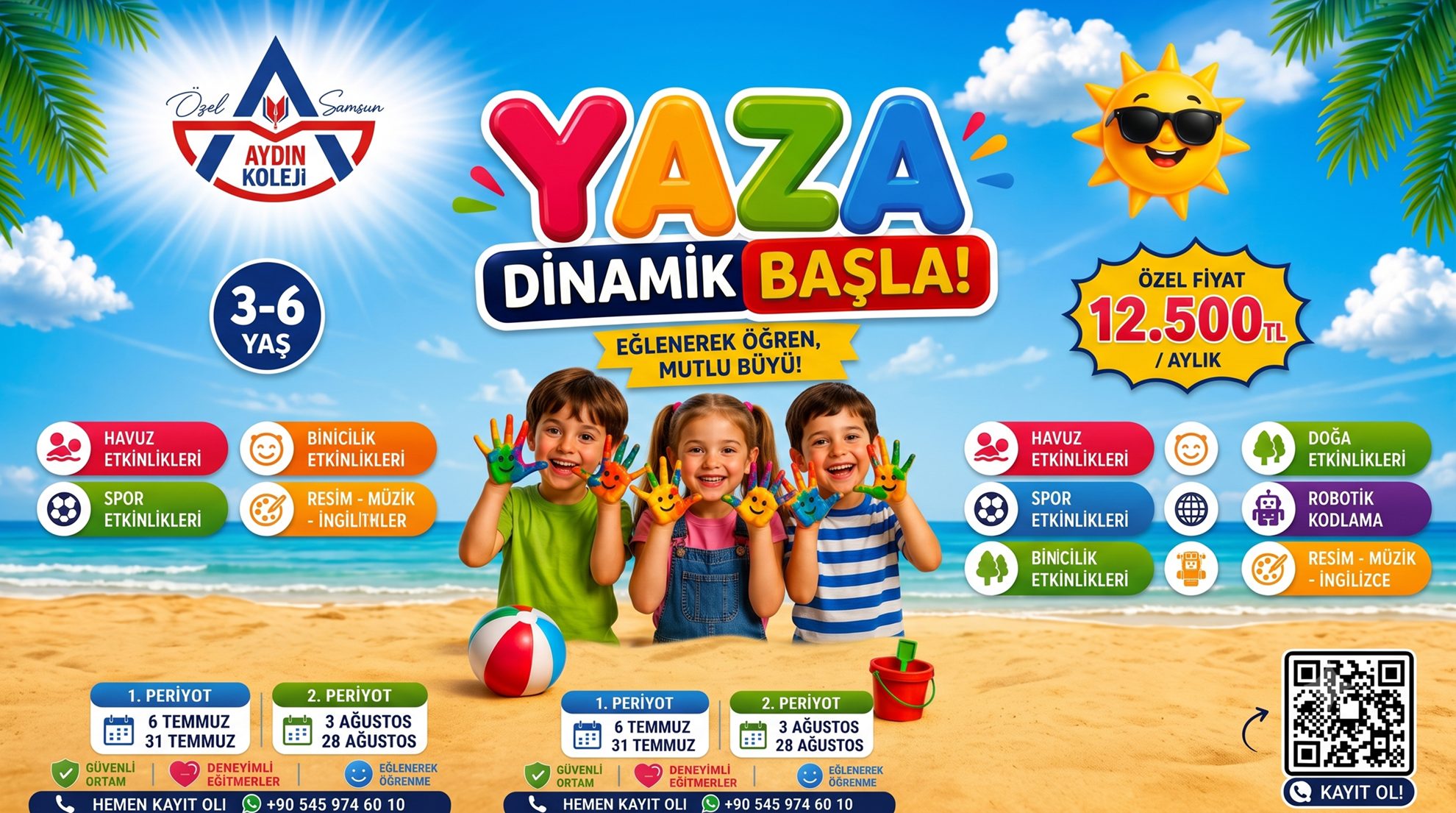 “Çocuğunuzun En Mutlu Yaz Tatili İçin: Keşfet, Eğlen, Büyü!”